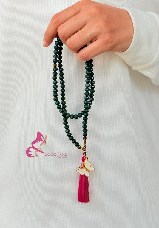 Earth Glow Sebha & Necklace