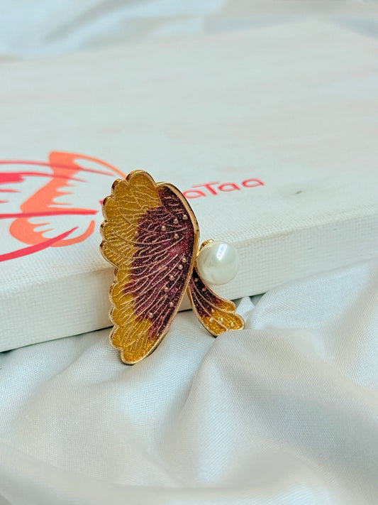 Autumn Butterfly Pin