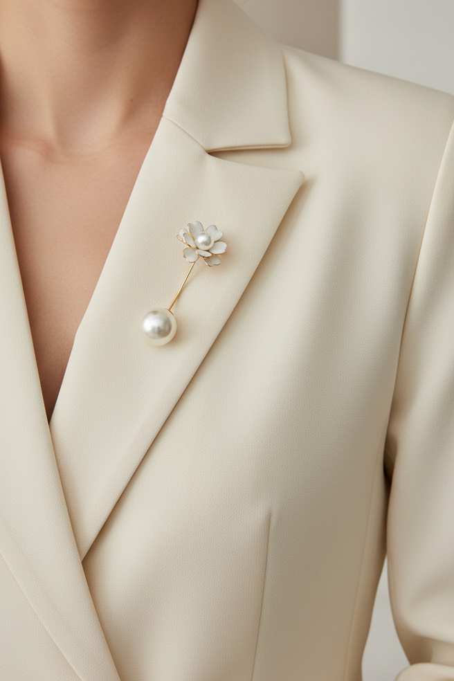 Petal Kiss Pin