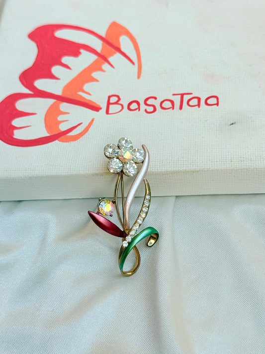 Single Rose Pin