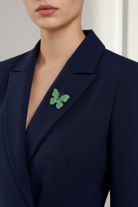 Butterfly Grace Brooch (4 cm )