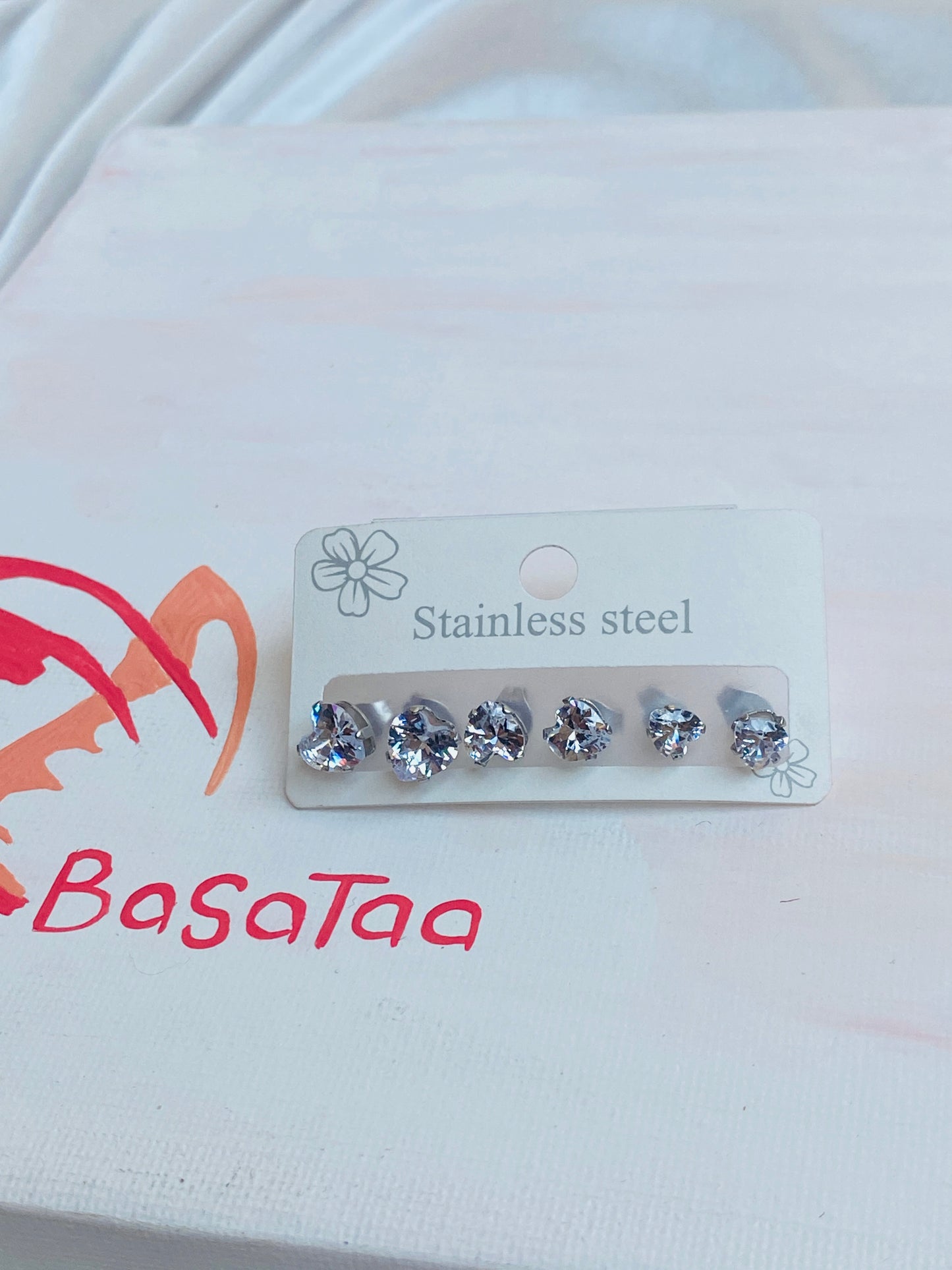 Stainless Earrings Set 06