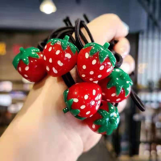 Strawberry Hair Tie