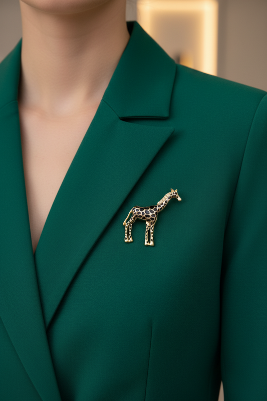 Little Giraffe Brooch