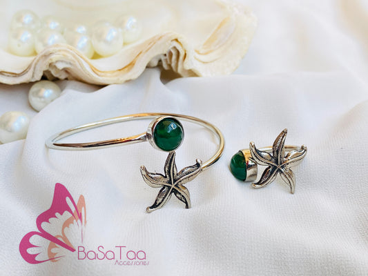 Green Star Fish Set