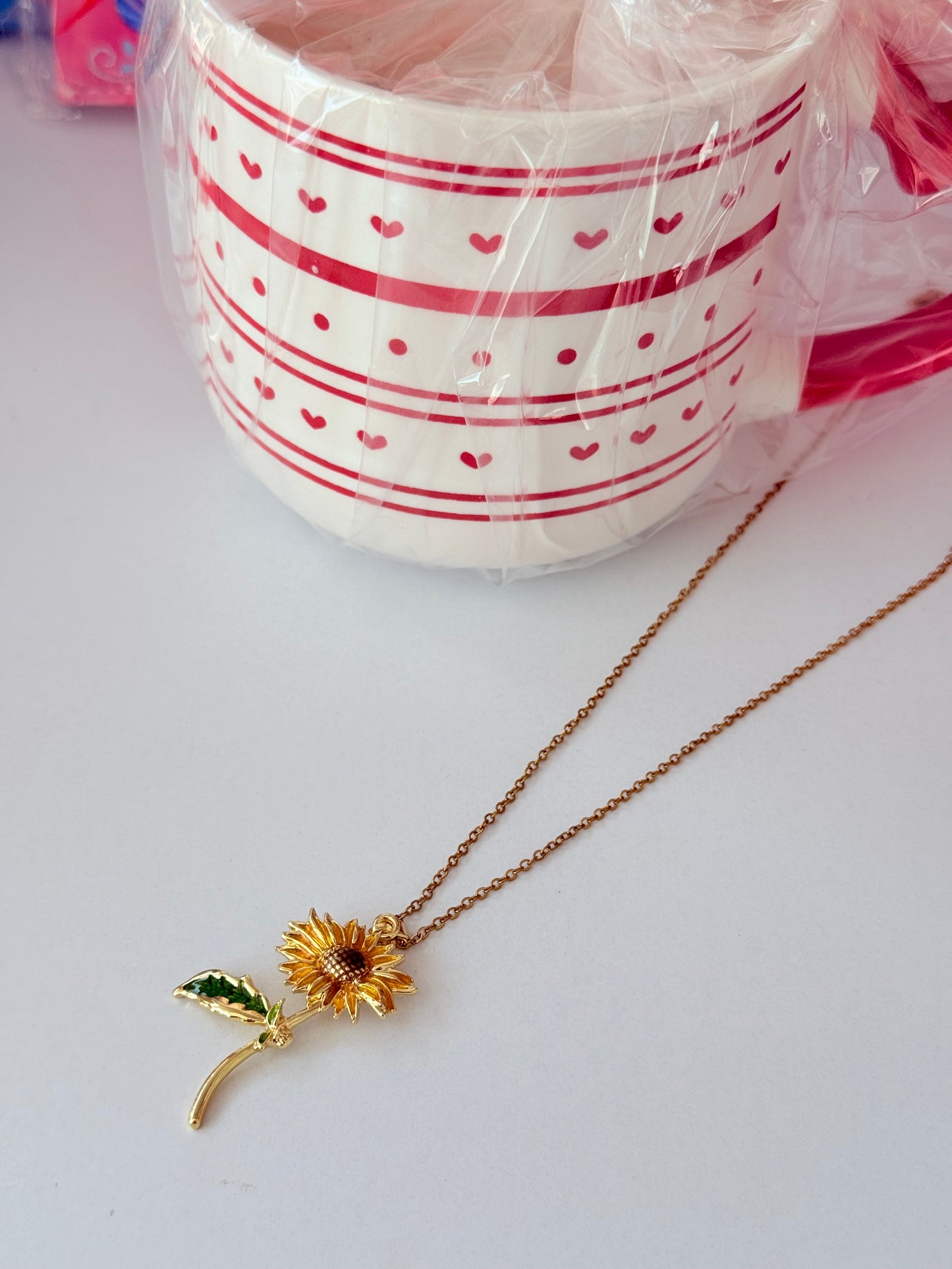 Sunflower Necklace
