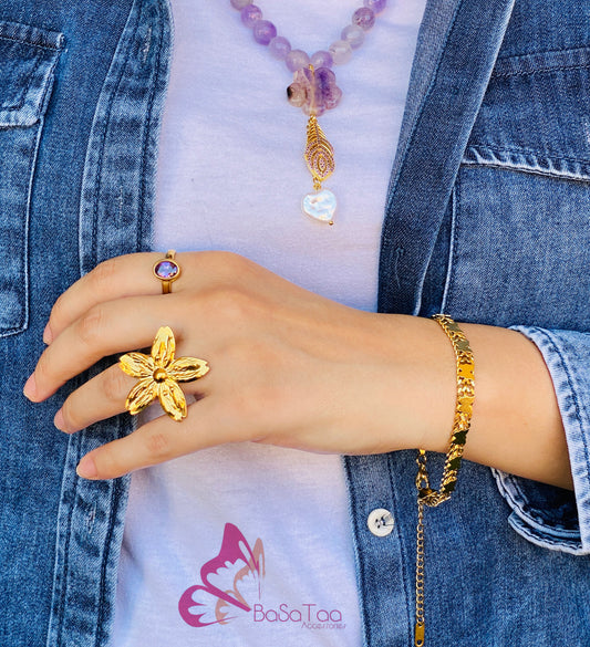 Butterflies Stainless Bracelet