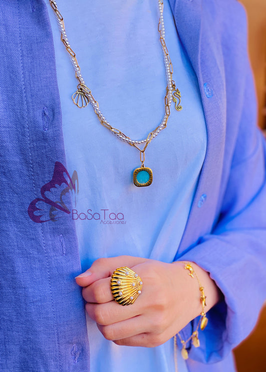 Blue Sea Vibes Necklace