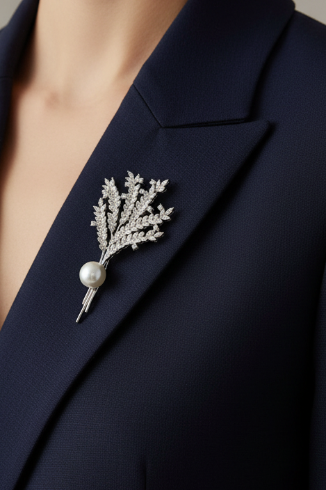 Pearl Cove Brooch