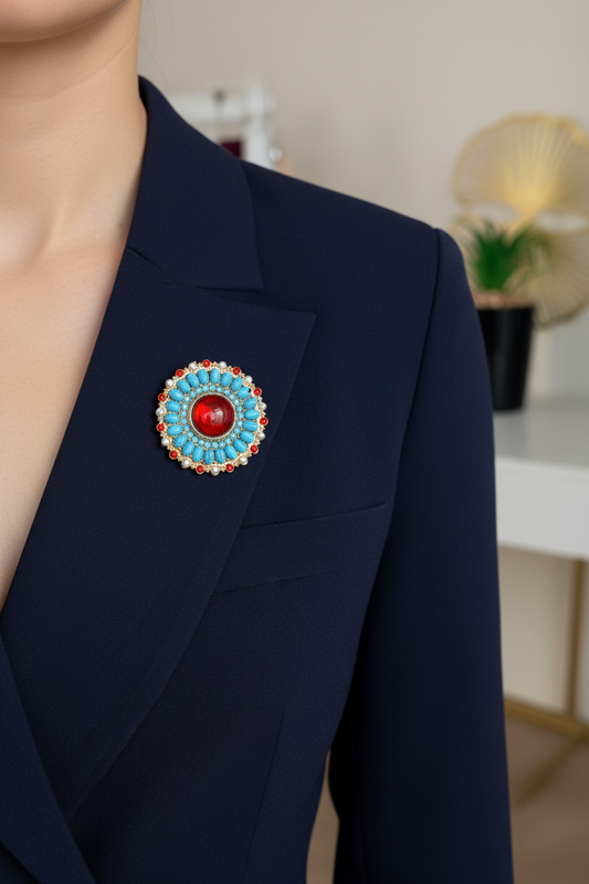 Sea Bloom Brooch