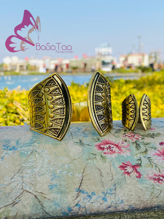 Pharaonic Design Copper Set