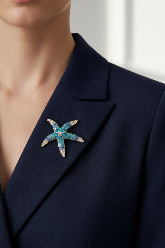 Sea Sparkle Brooch