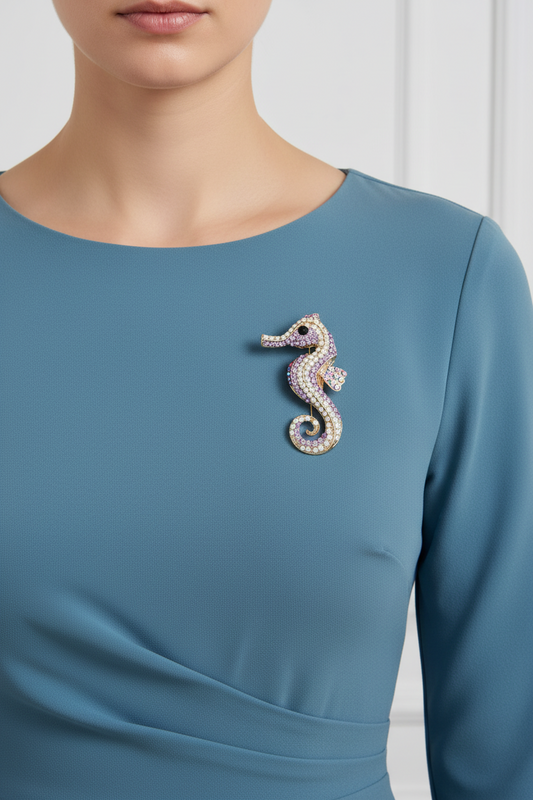 Sea Rider Brooch