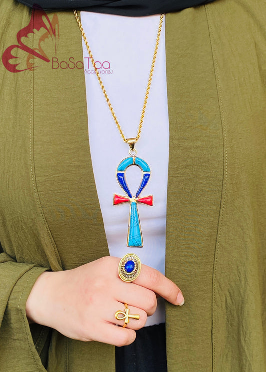 Key Of Life Pharaonic Necklace