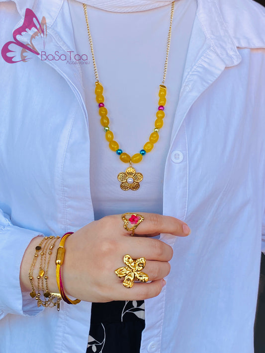 Simply Yellow Necklace