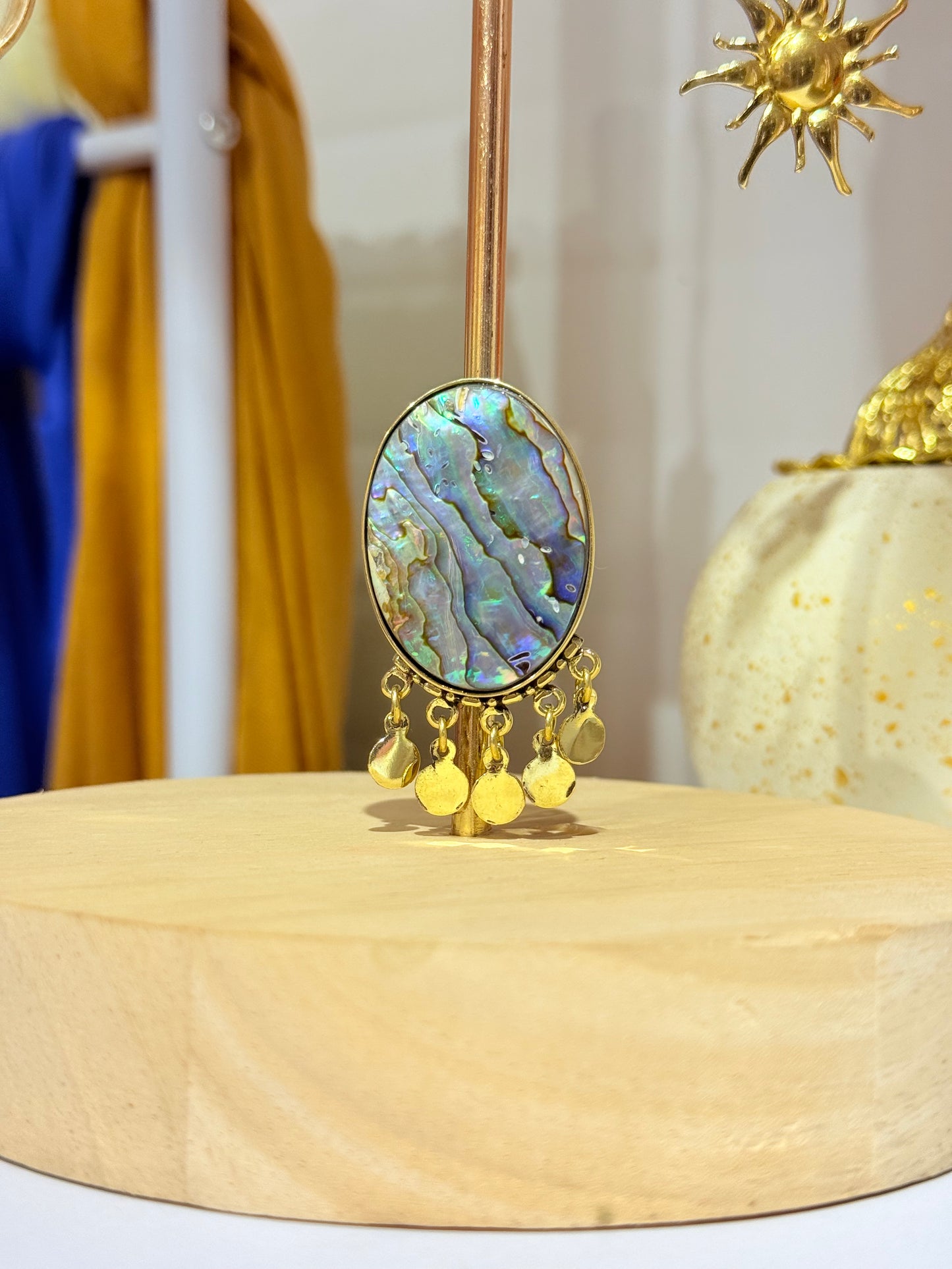 Abalone Dream Magnetic Brooch
