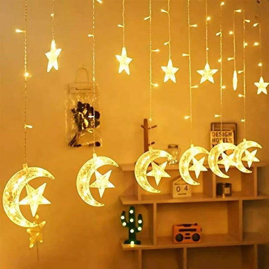 Moon & Stars Led With Remote