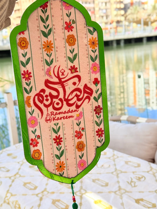 Floral Ramadan Hanger