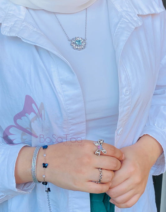 Blue Butterfly Bracelet