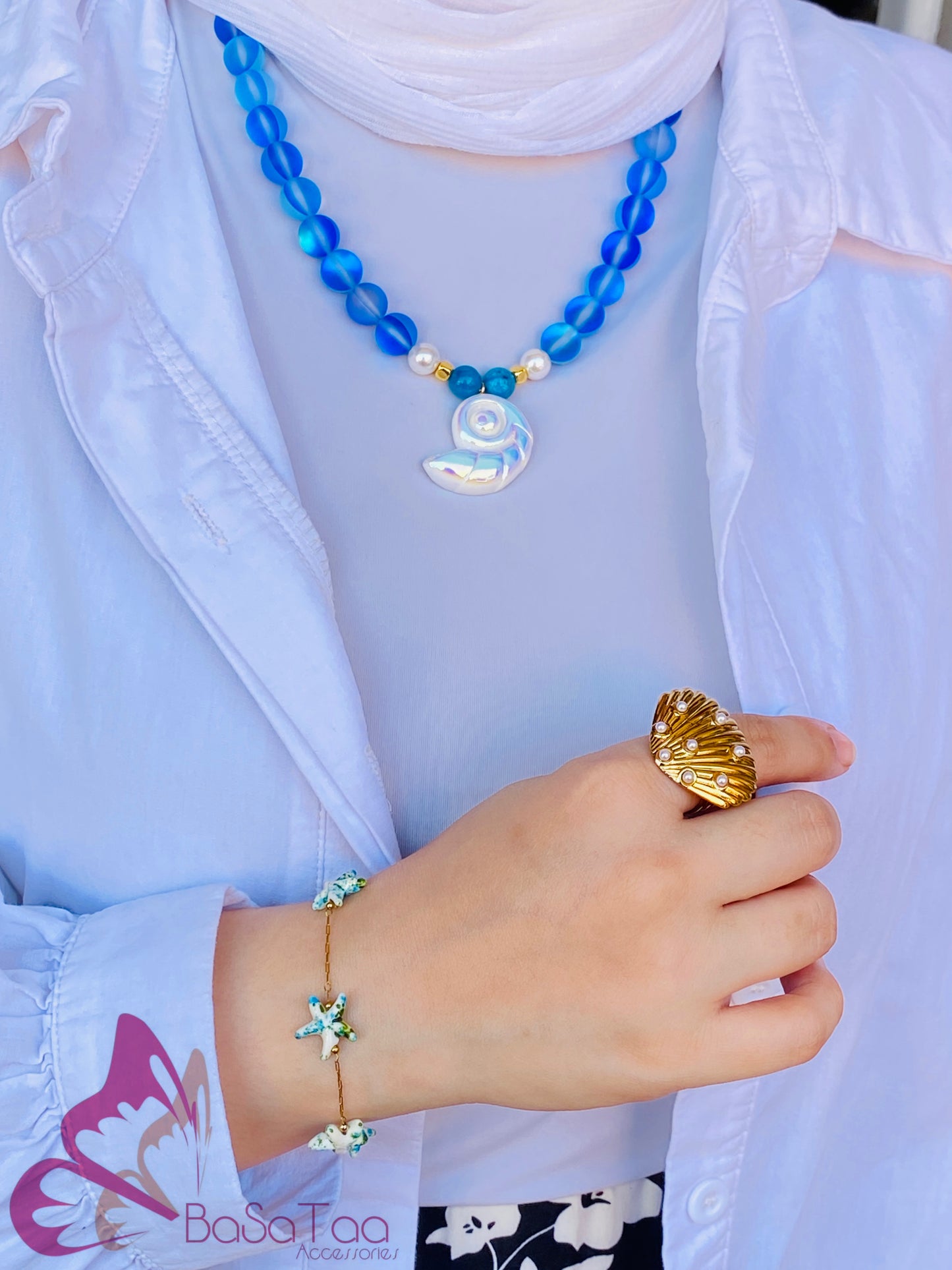 Summer Breeze Opal Necklace