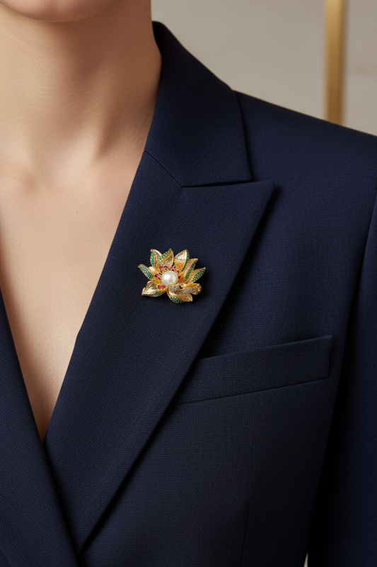 Honey Bloom Brooch