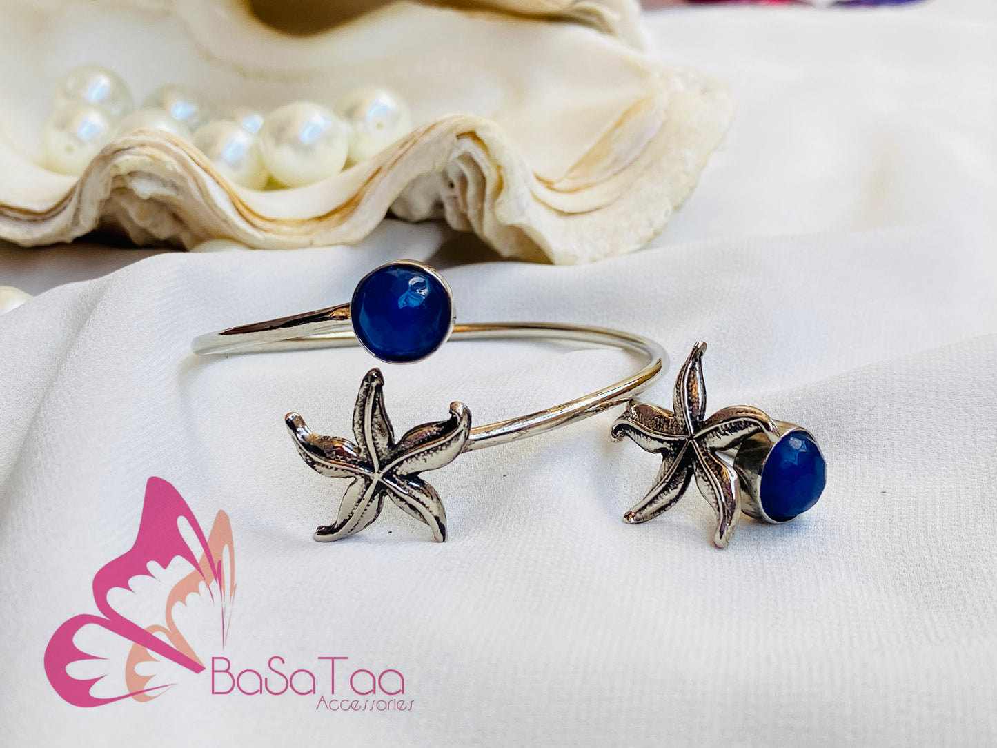 Blue Star Fish Set