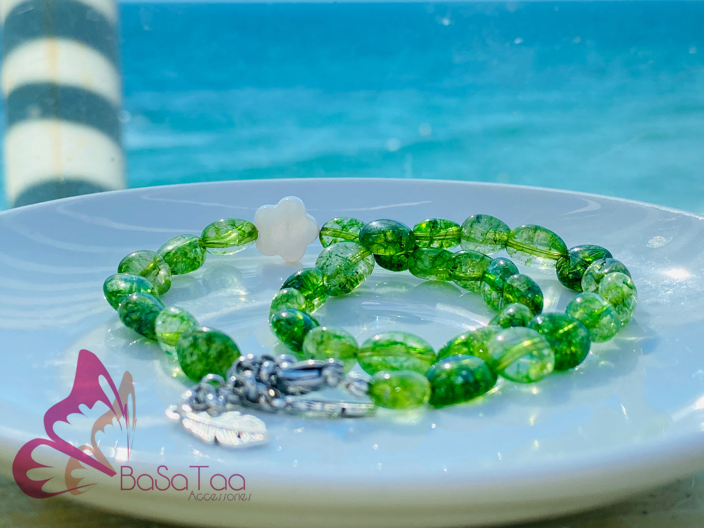 Peridot Stone Bracelet