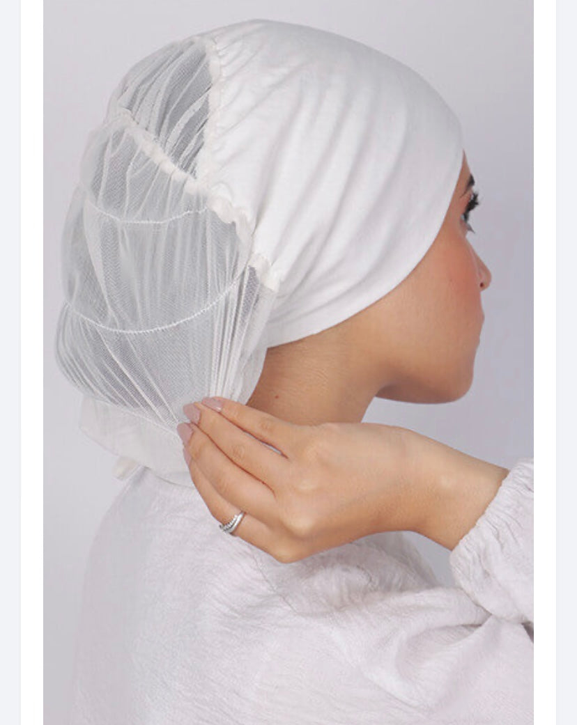 Healthy hair underscarf