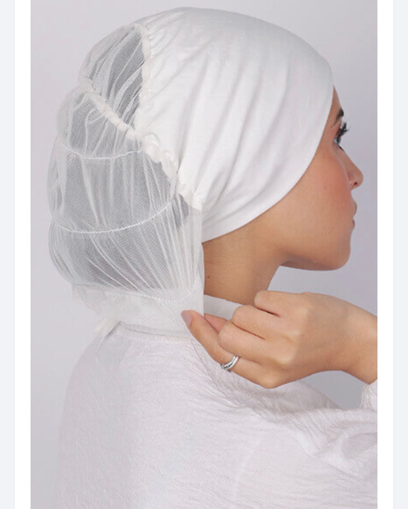 Healthy hair underscarf