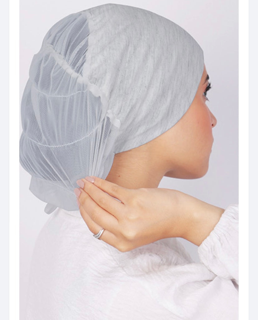 Healthy hair underscarf