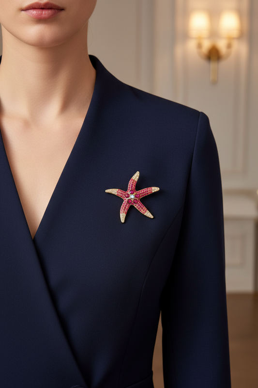Ocean Star Brooch