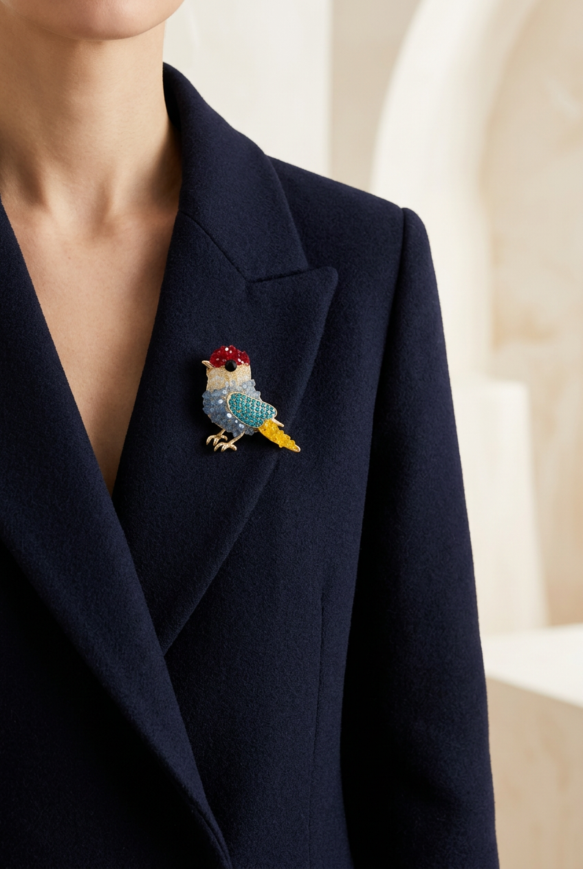 Peregrine Brooch
