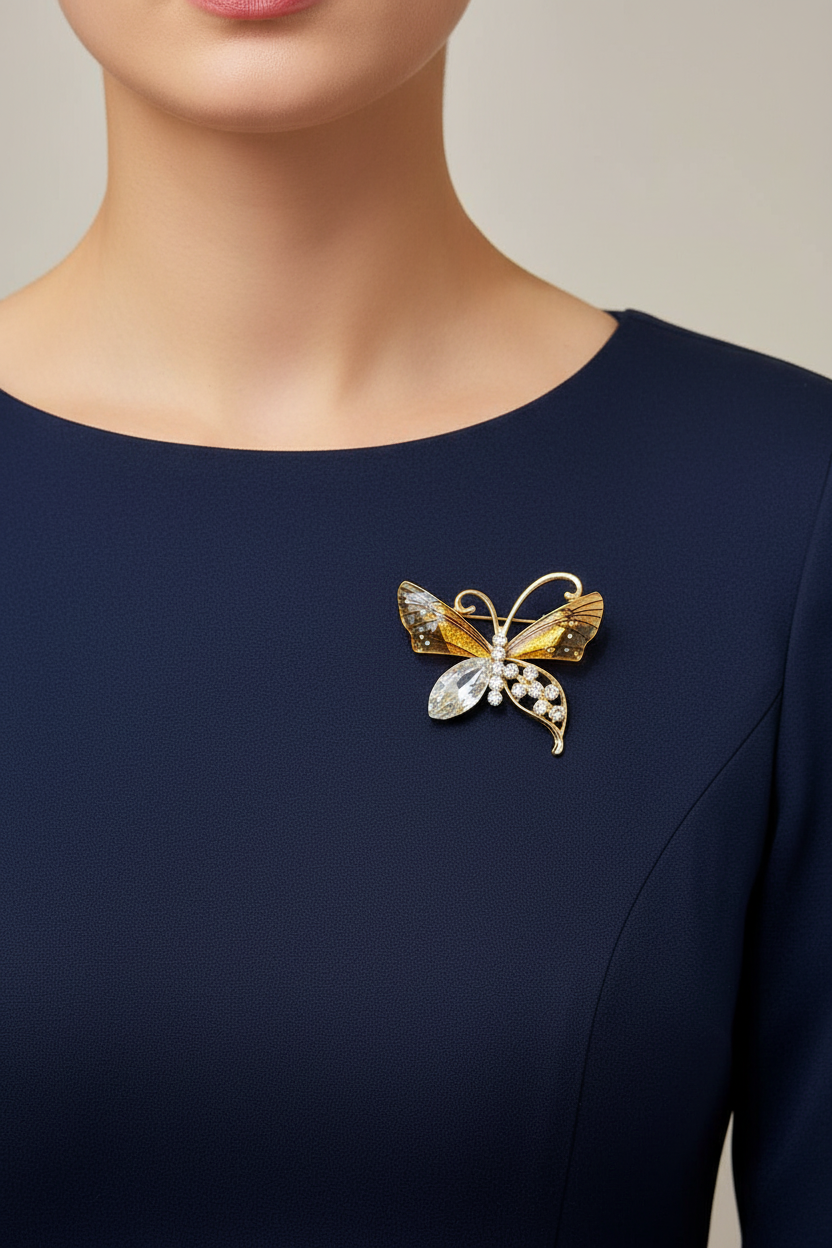 Luna Wings  Brooch