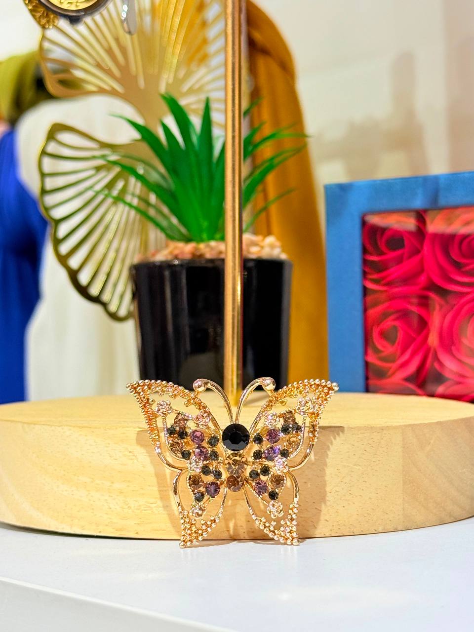 Golden Secret Brooch