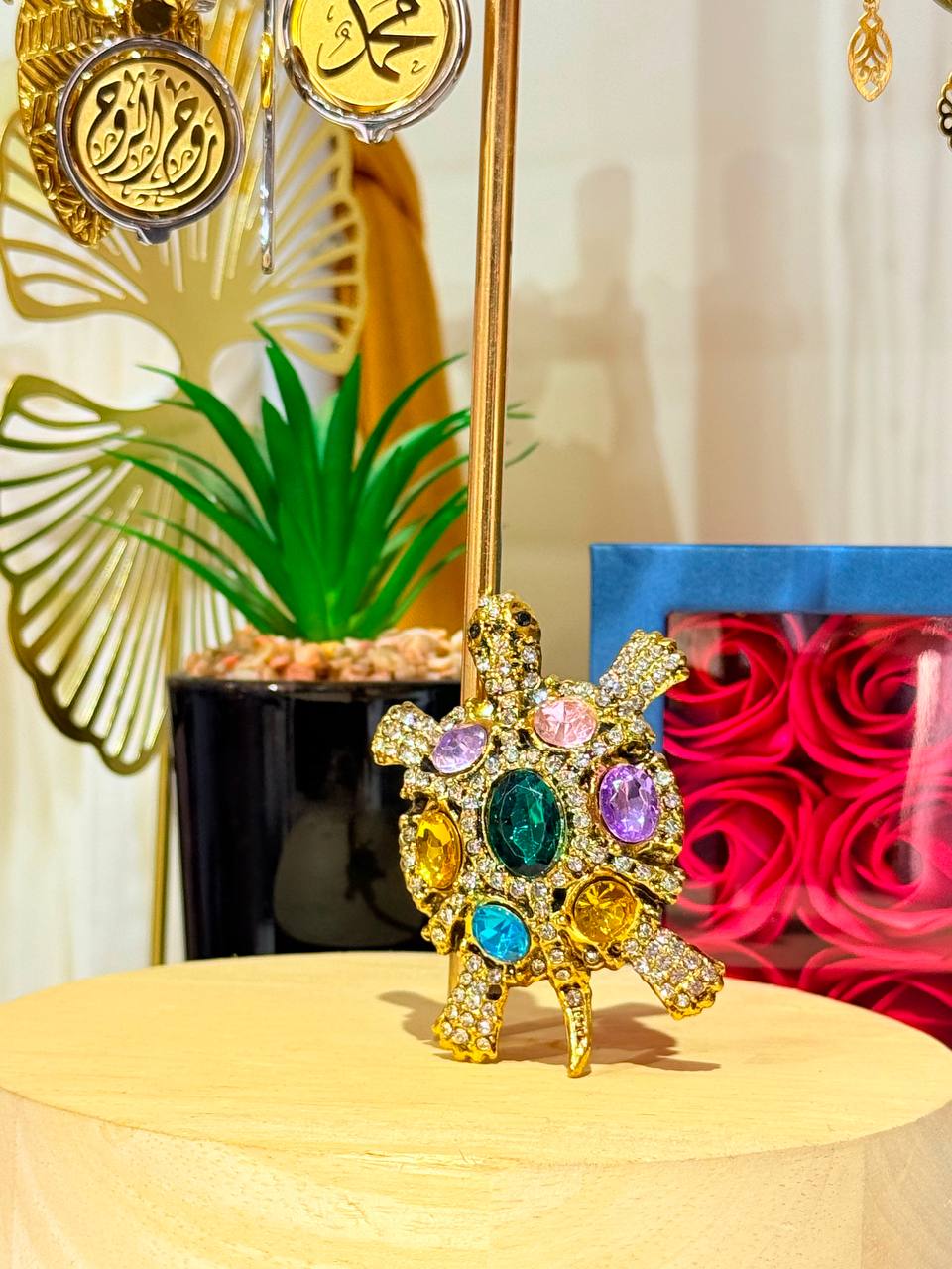 Soft Crystal Brooch