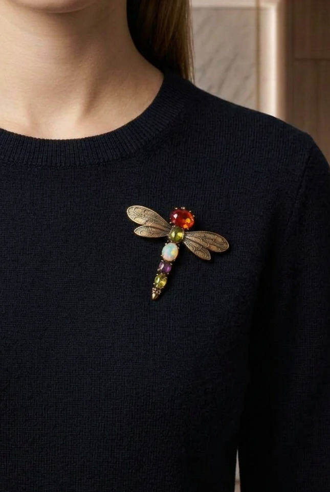Moxie Brooch