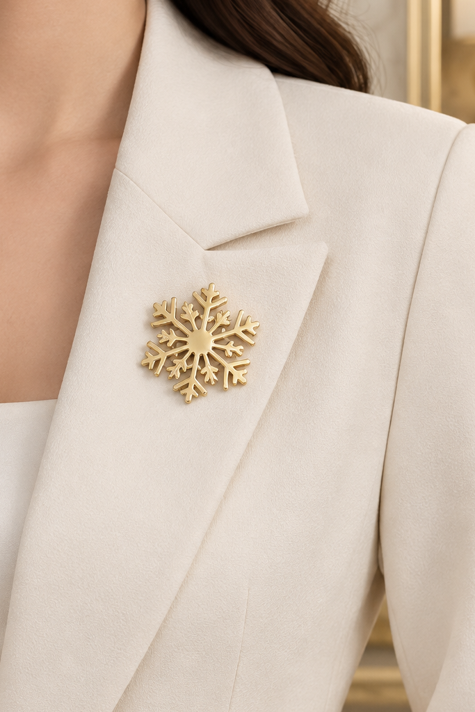 Snowflake Brooch