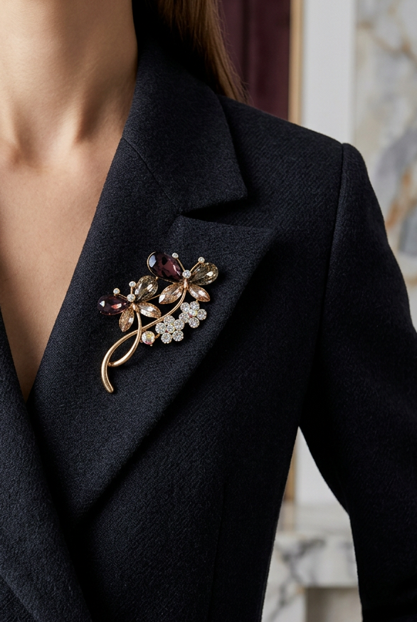 Cynosure Brooch 6 cm