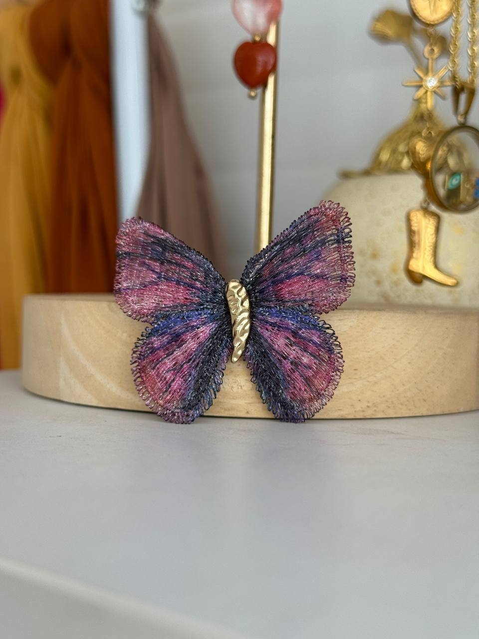 Eunoia Brooch “ Fabric “