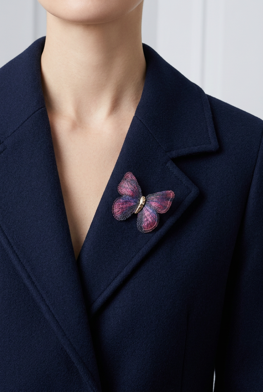 Eunoia Brooch “ Fabric “
