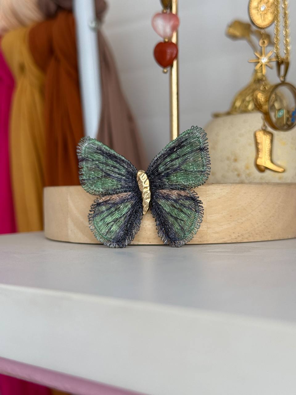 Reverie Brooch “ Fabric “