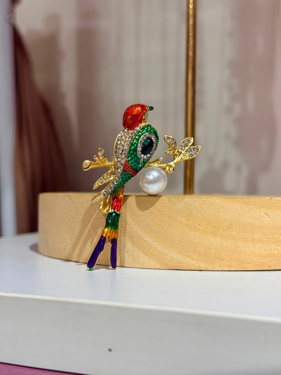 Dawn Bird Brooch