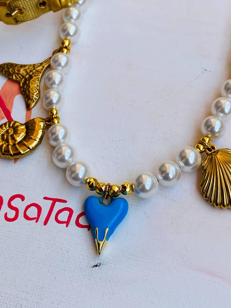 Blue Sea Love Necklace 💙