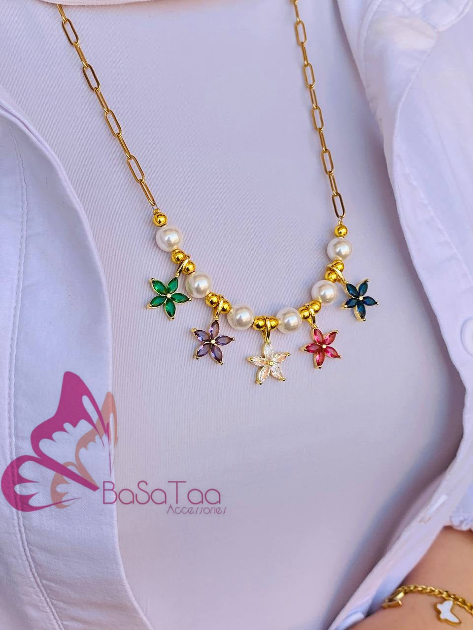 Bouquet Necklace 💐