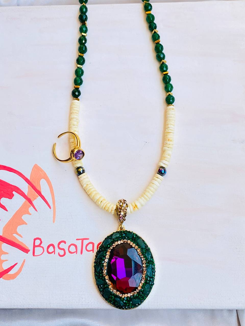 Purple Star Necklace