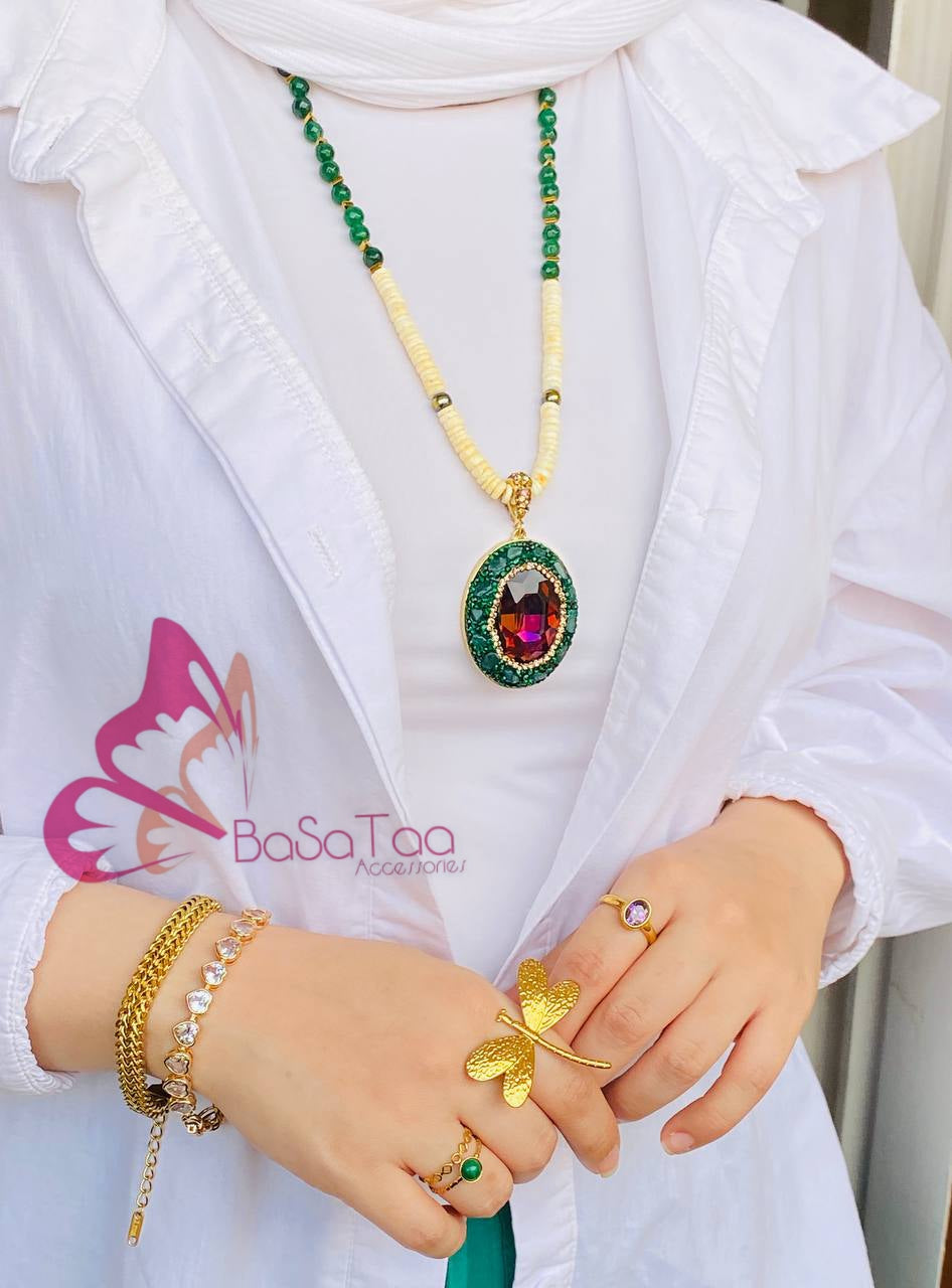 Purple Star Necklace