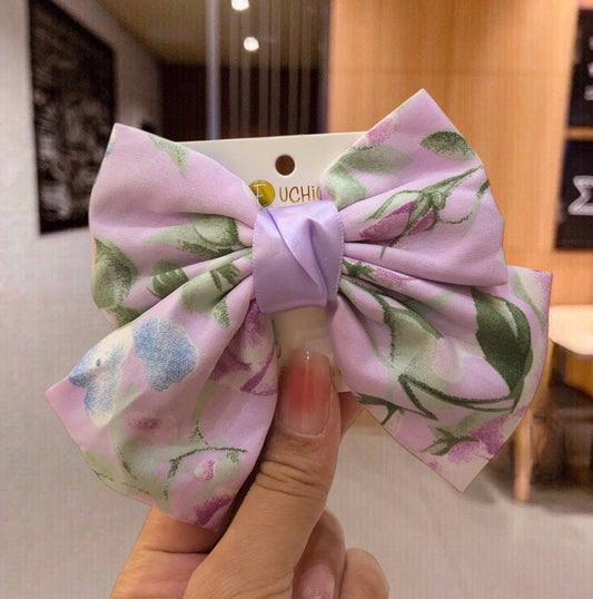 Vintage Ribbon Hair Clips