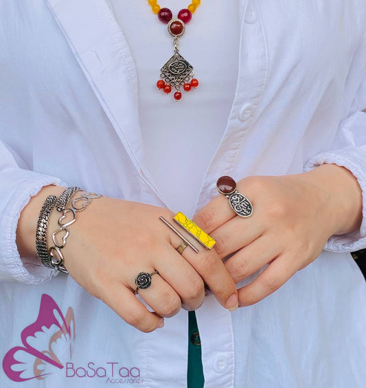 Arabic Silver Rings “ each piece Sold separately “