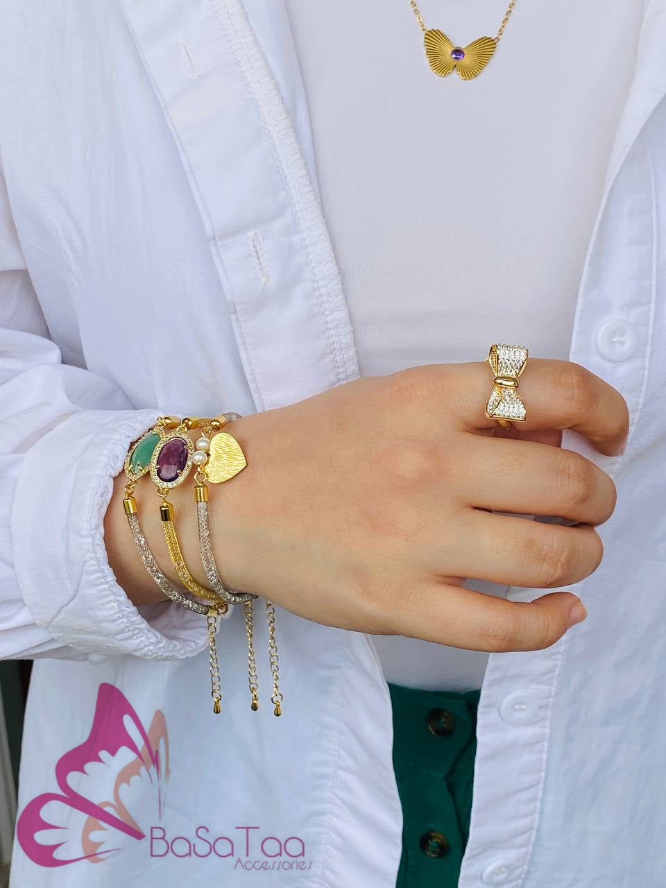 Shinny Golden Bracelets