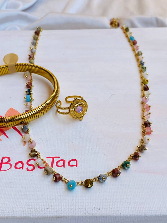 MultiUse Stones Necklace
